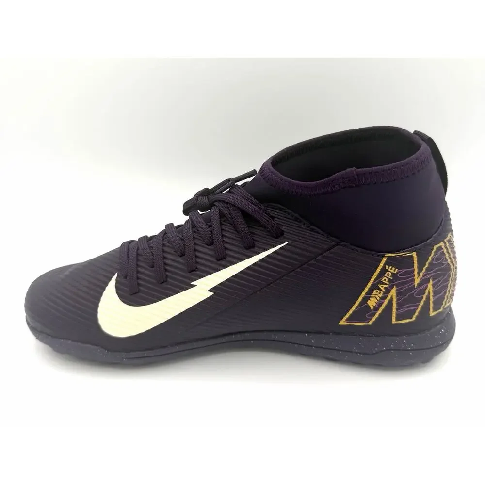 Nike Mercurial Superfly Club Mbappe Turf Soccer Cleats Shoes Youth Size 5 HJ6933